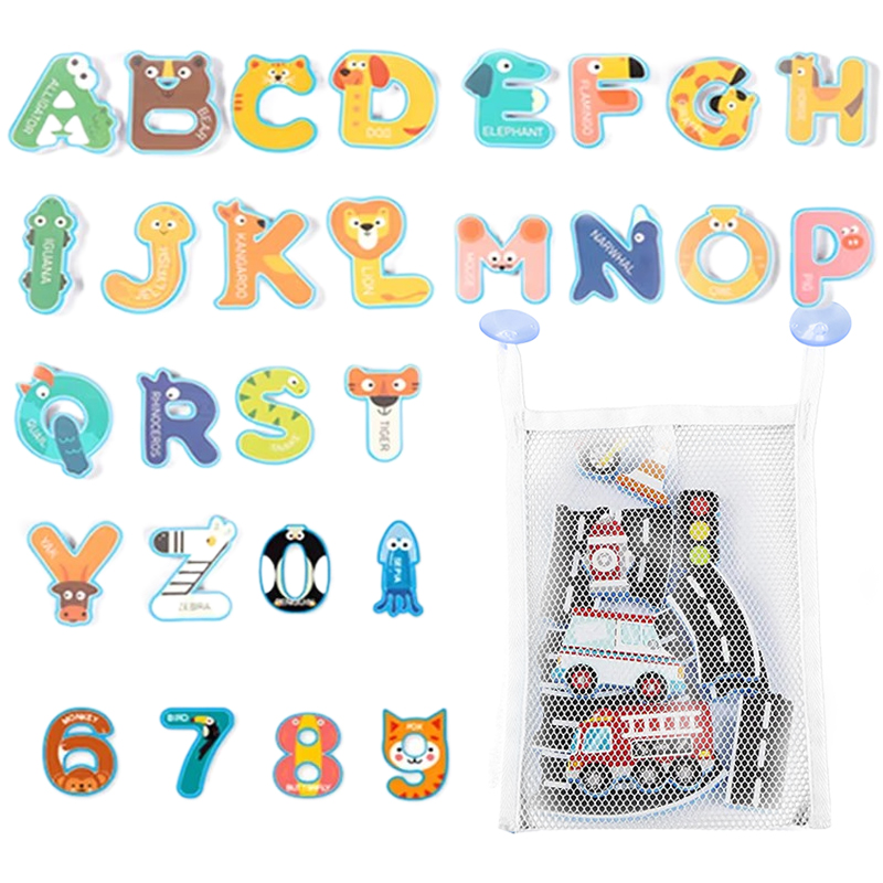 Number Puzzle Foam - Baby Bath Toys Fun Foam Letter