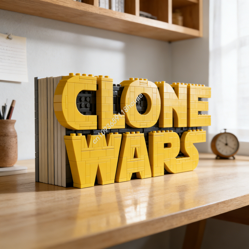 Kids Education Logo - 742pcs MOC Clone Wars Logo Star