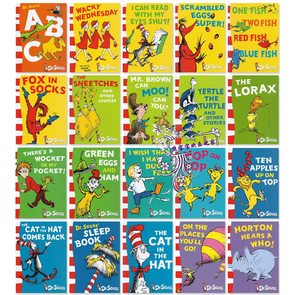 Kids Education Story - Random 1 Book Dr.Seuss Interesting Story