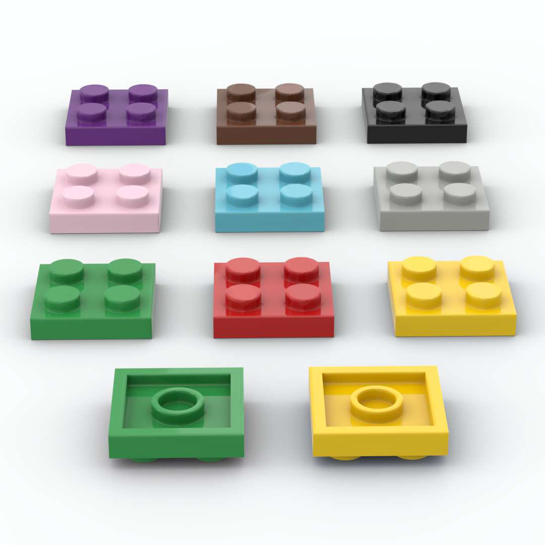 Kids Education Logo - 10 PCS Bricks DIY Parts 3022
