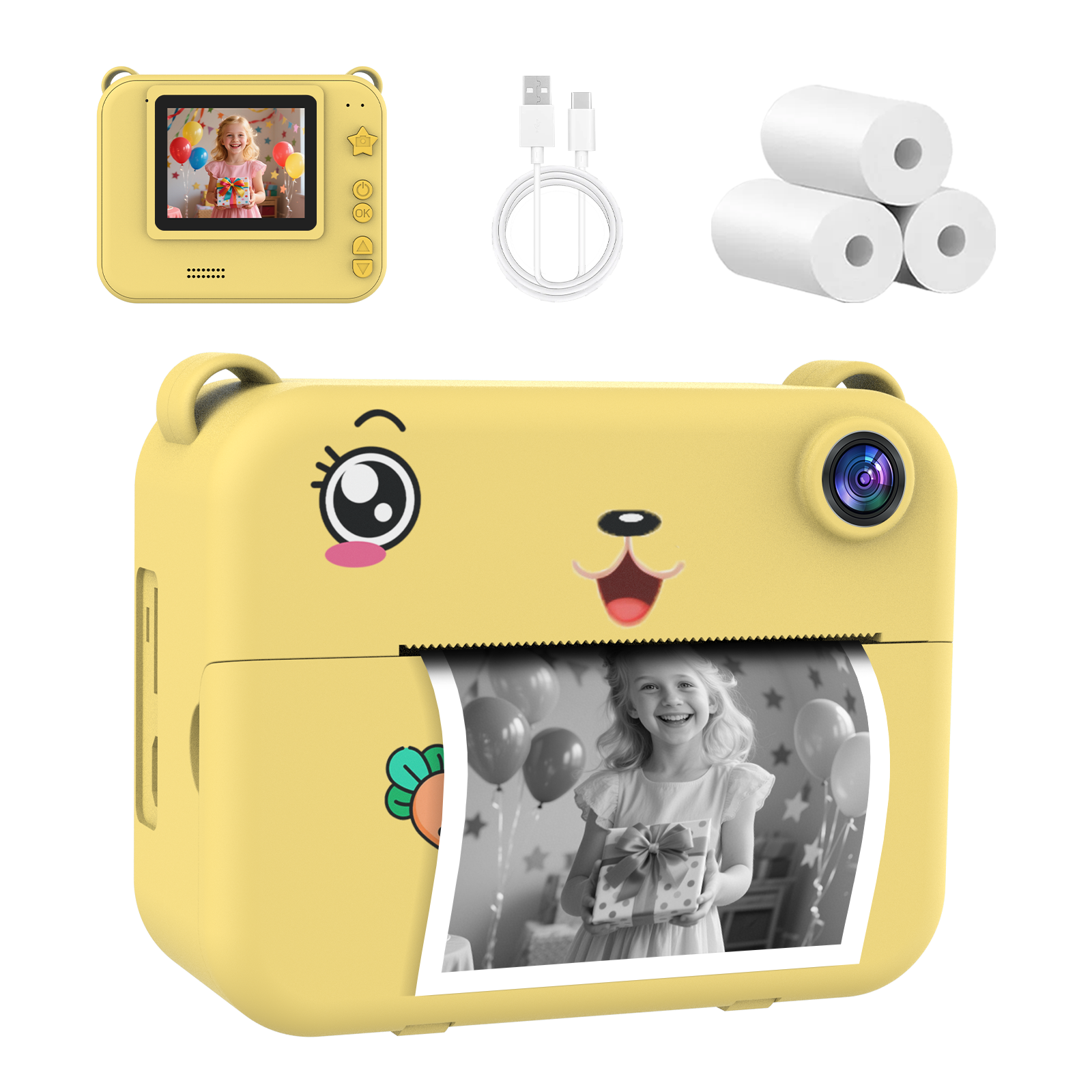 Best Kids Education Videos - Children Digital Camera Photography Instant Camera