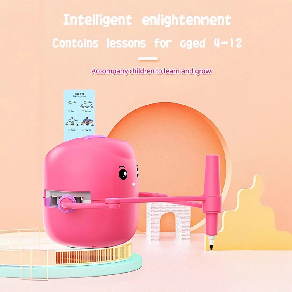 Kids Education Gift - Drawing Robot for Kids Interactive Educational