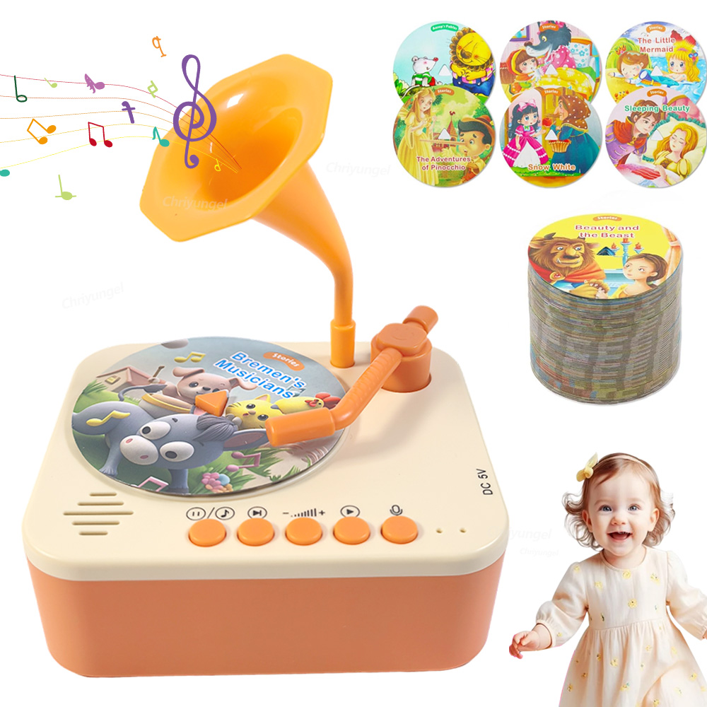 Kids Education Story - Chriyungel Kids Gramophone Story Music Player