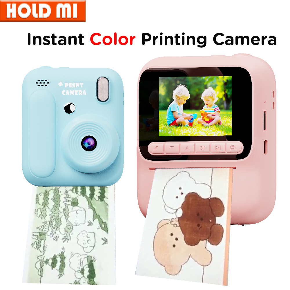 Kids Educational Videos - Kids Instant Color Printing Camera 1080P