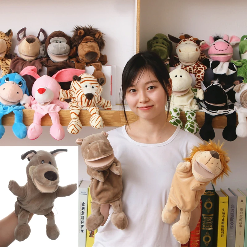 Kids Education Story - Animal Hand Puppet Kids Educational Plush