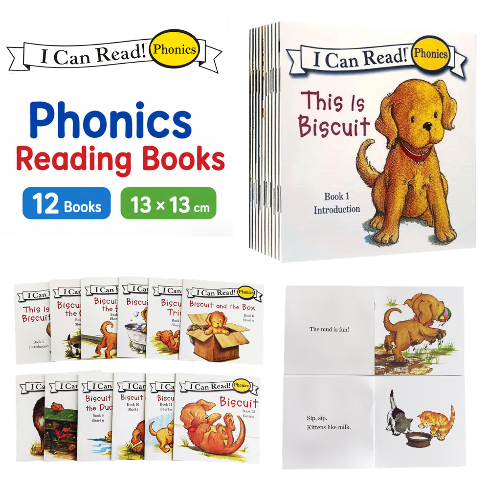 Kids Education Story - Biscuit I Can Read Phonics Story