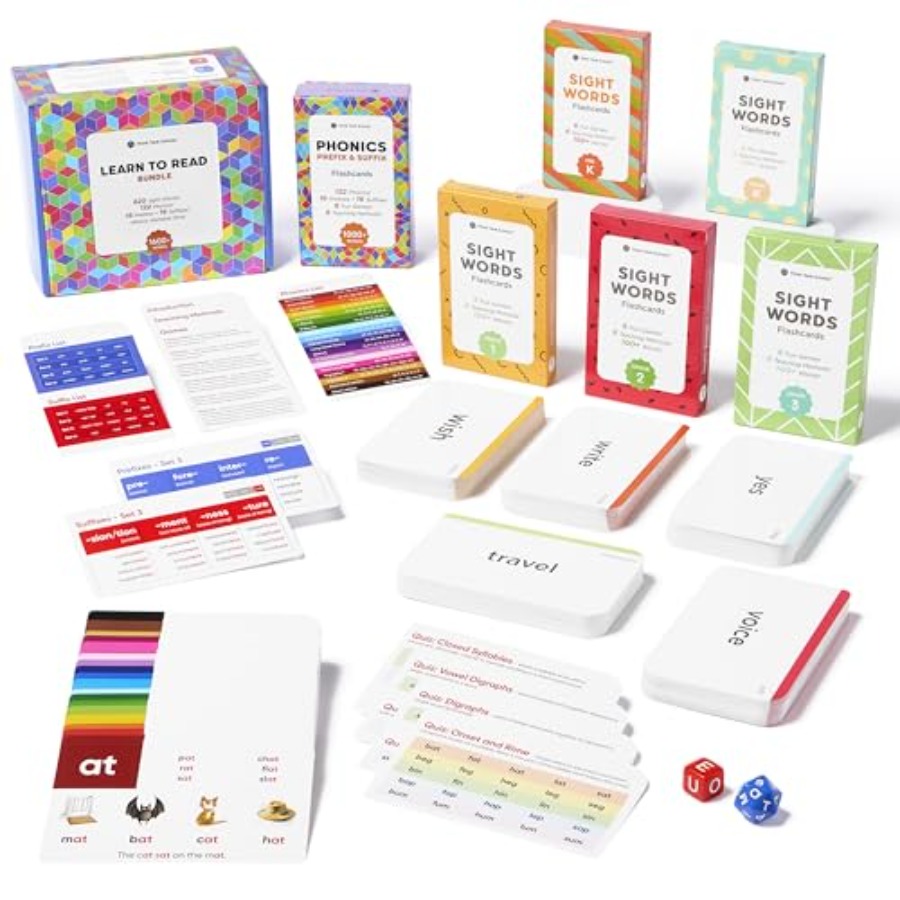 Phonics Card Game - Award-Winning Learn to Read Flash Card