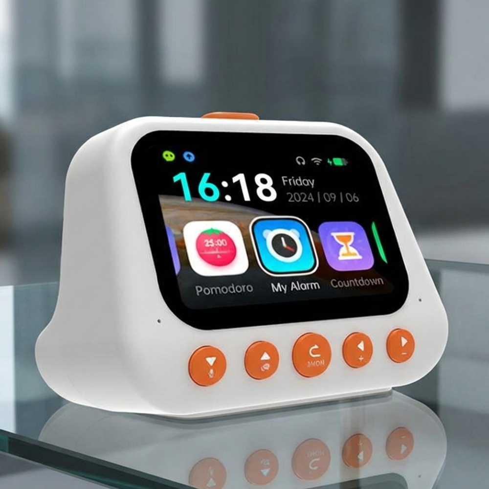 Kids Education Story - AI Smart Alarm Clock Talking Buddy