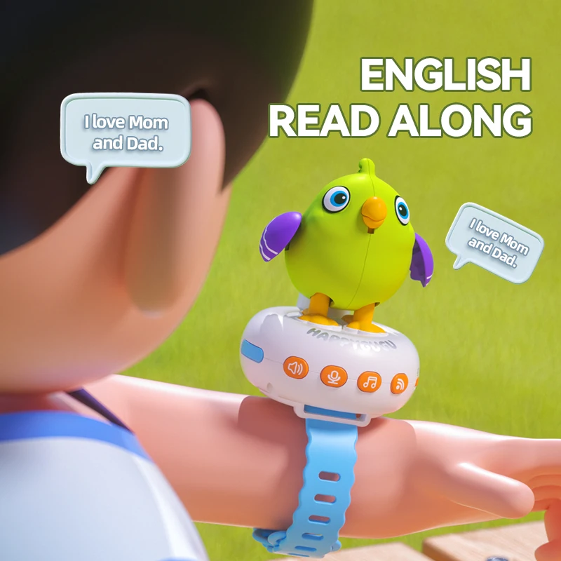 Electric Talking Bird Watch So - огляд і ціна Kids Educational Watch