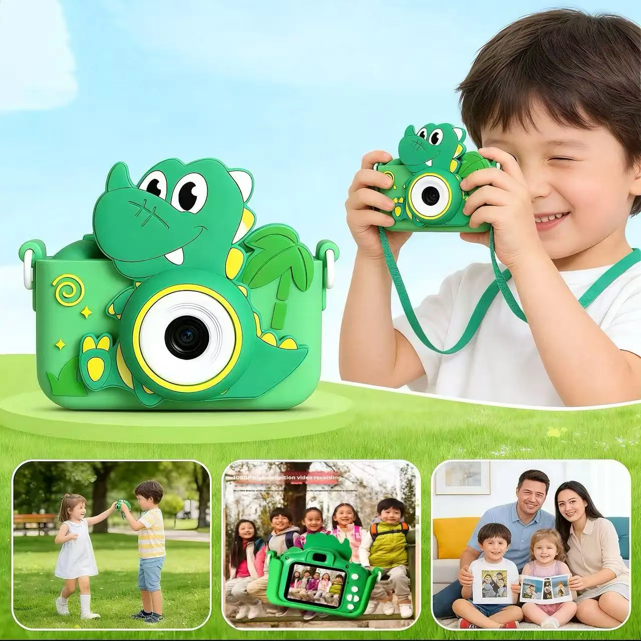 Dinosaur Kids Camera High Pixe - огляд і ціна Kids Educational Videos