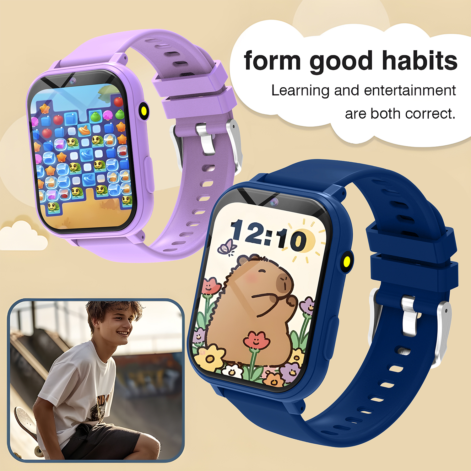Kids Smart Watch Games Camera  - огляд і ціна Kids Educational Watch