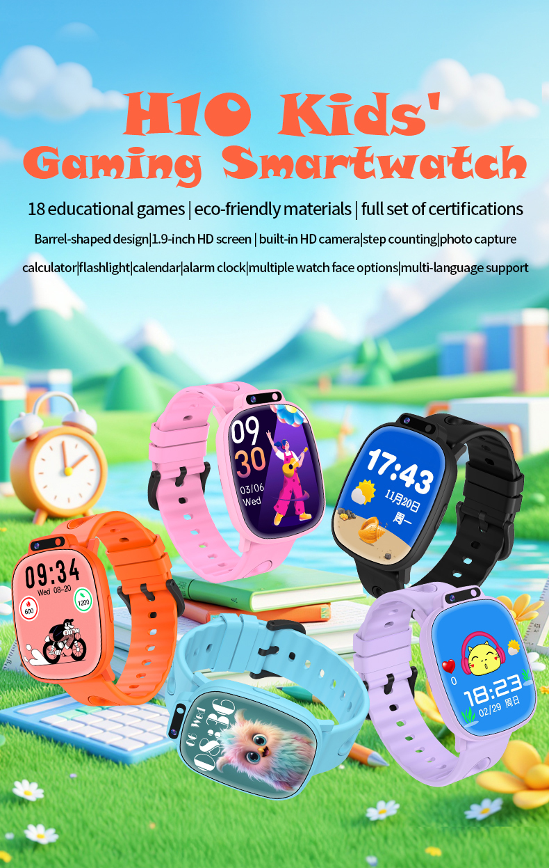 H10 New Kids Game Smartwatch W - огляд і ціна Kids Educational Watch