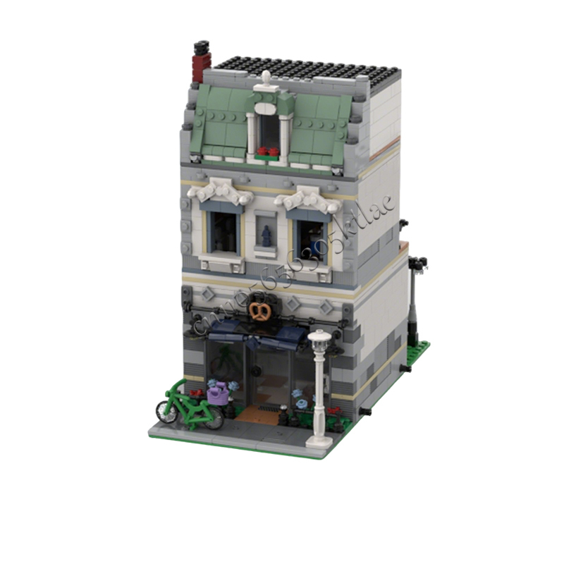 1268PCS MOC City Street Views  - огляд і ціна Kids Education Story
