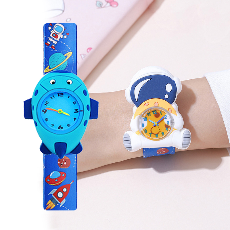 Cartoon astronaut Kids Slap Wa - огляд і ціна Kids Educational Watch
