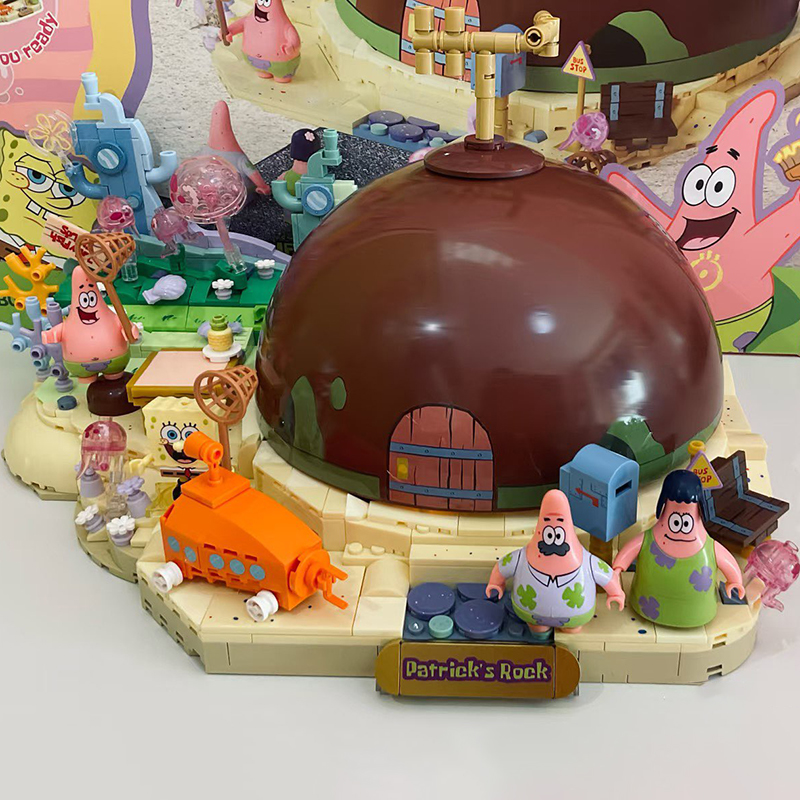 Spongebob Patrick Star Rock Ho - огляд і ціна Kids Education Gift