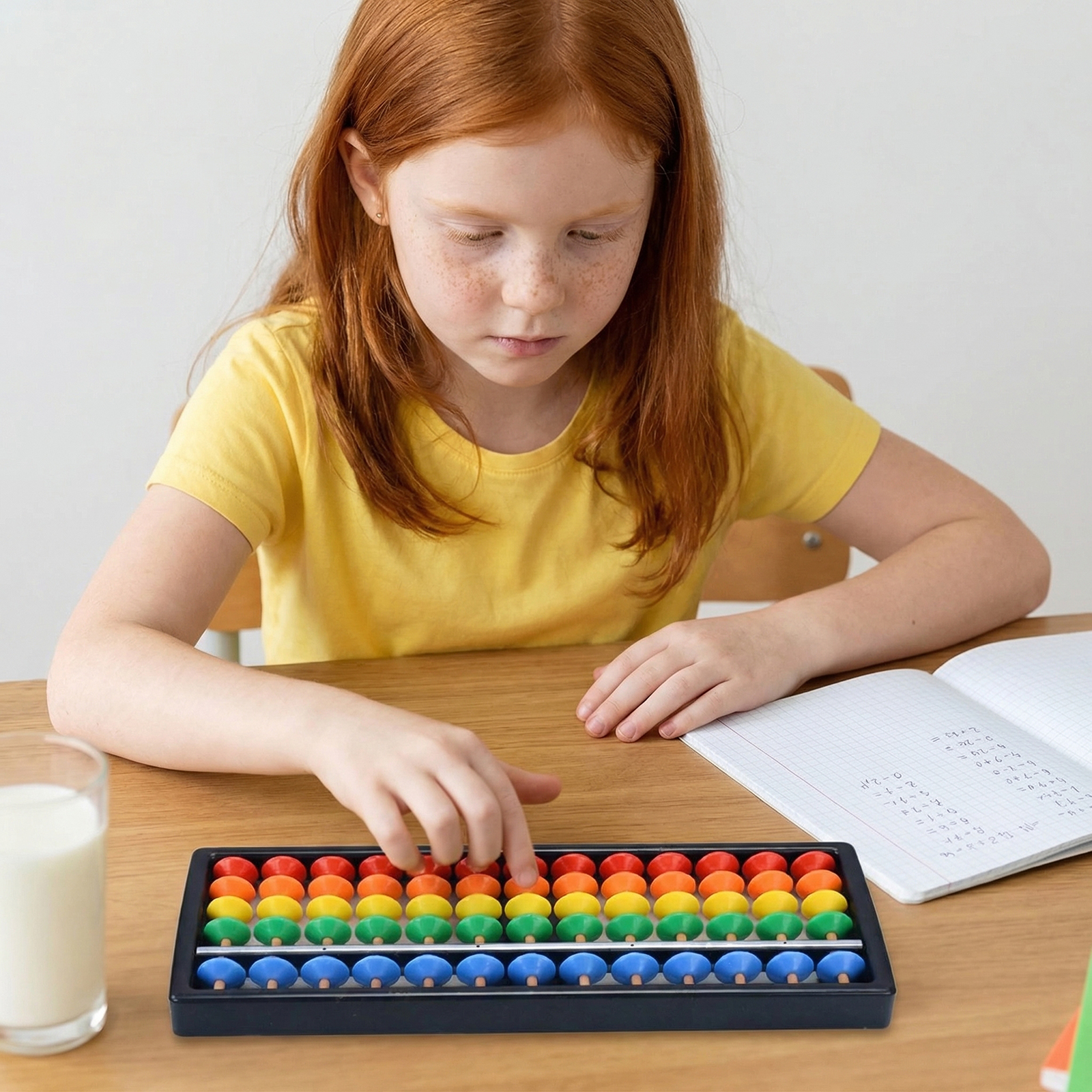 Soroban Calculator with Colorf - огляд і ціна Abacus Counting Bead