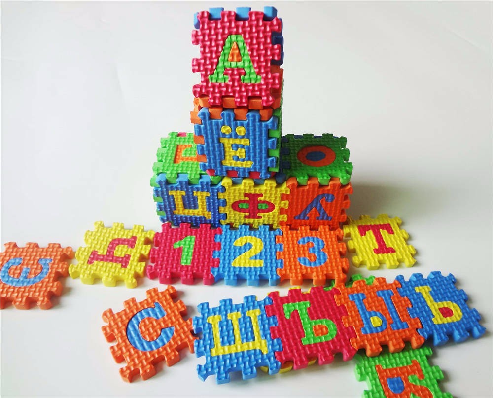 Russia Children Mini EVA Foam  - огляд і ціна Number Puzzle Foam