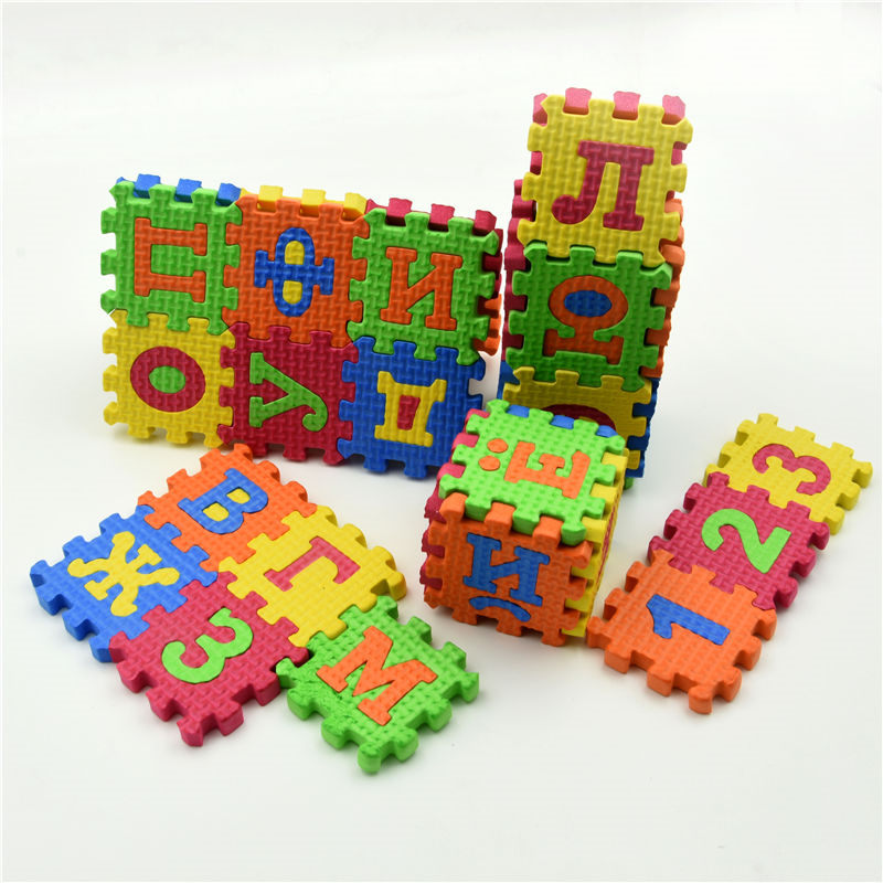 Russia Children Mini EVA Foam  - огляд і ціна Number Puzzle Foam