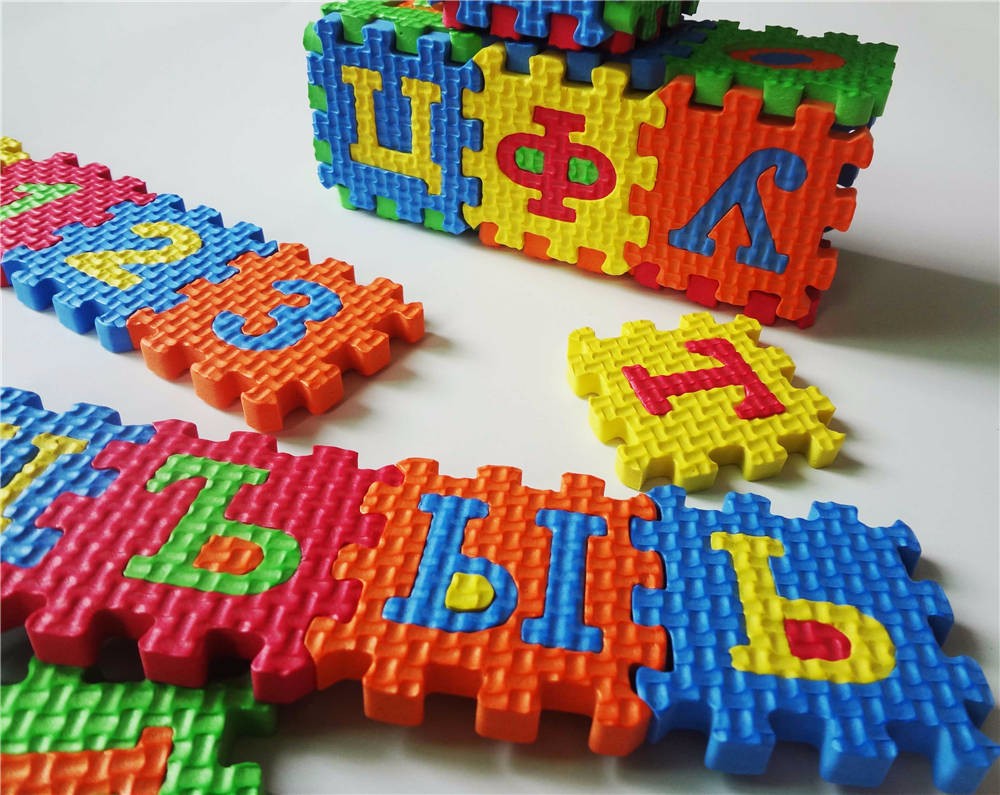 Russia Children Mini EVA Foam  - огляд і ціна Number Puzzle Foam