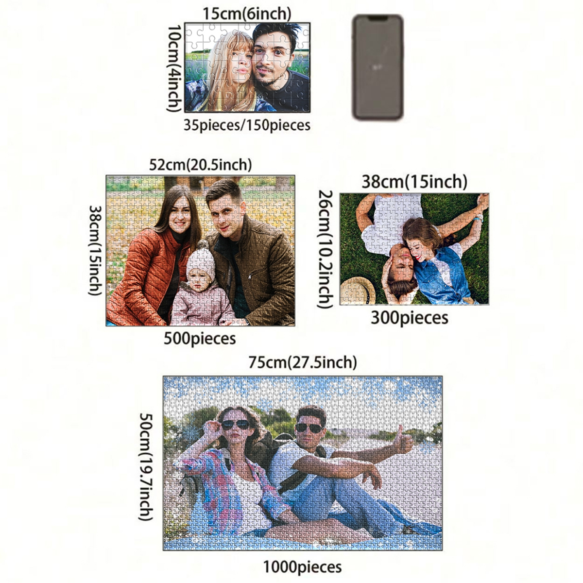 Personalized Custom Photo Puzz - огляд і ціна Kids Education Gift