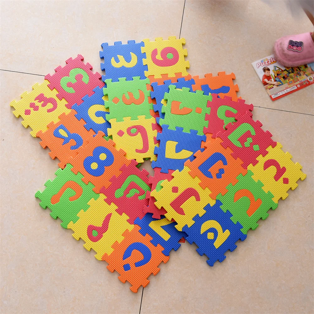 Arabic Kids Foam Play Mat 5.5  - огляд і ціна Number Puzzle Foam