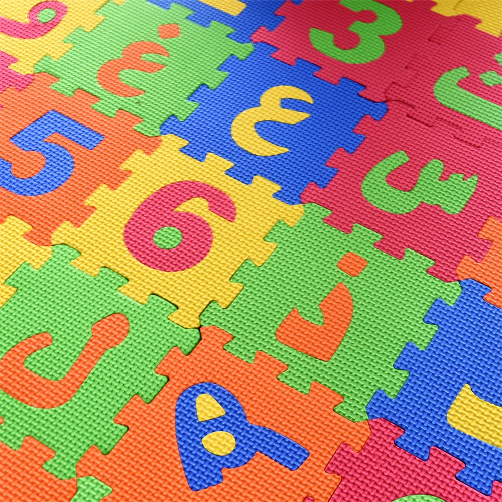Arabic Kids Foam Play Mat 5.5  - огляд і ціна Number Puzzle Foam