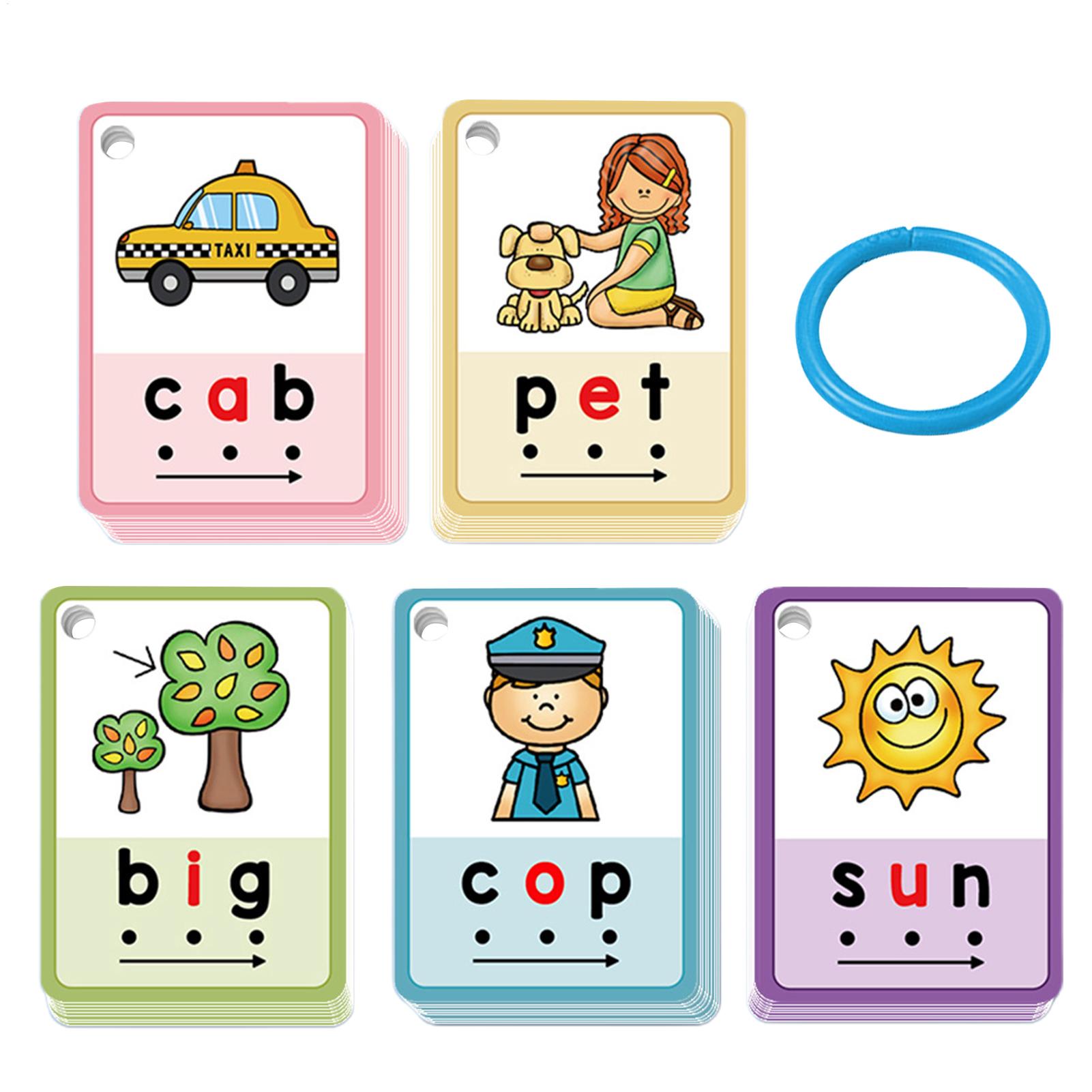 Reading Flash Cards 70 Pieces  - огляд і ціна Phonics Card Game