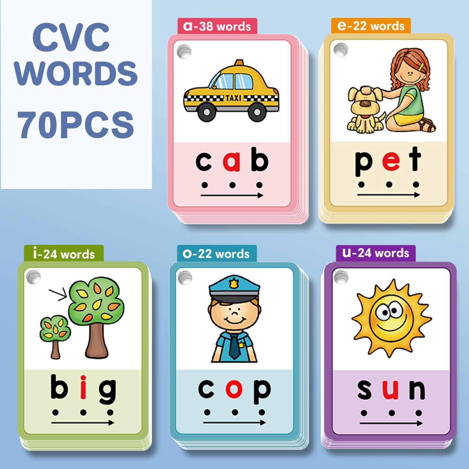 Reading Flash Cards 70 Pieces  - огляд і ціна Phonics Card Game