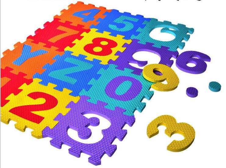 36PCS  Alphabet Numbers EVA Fl - огляд і ціна Number Puzzle Foam