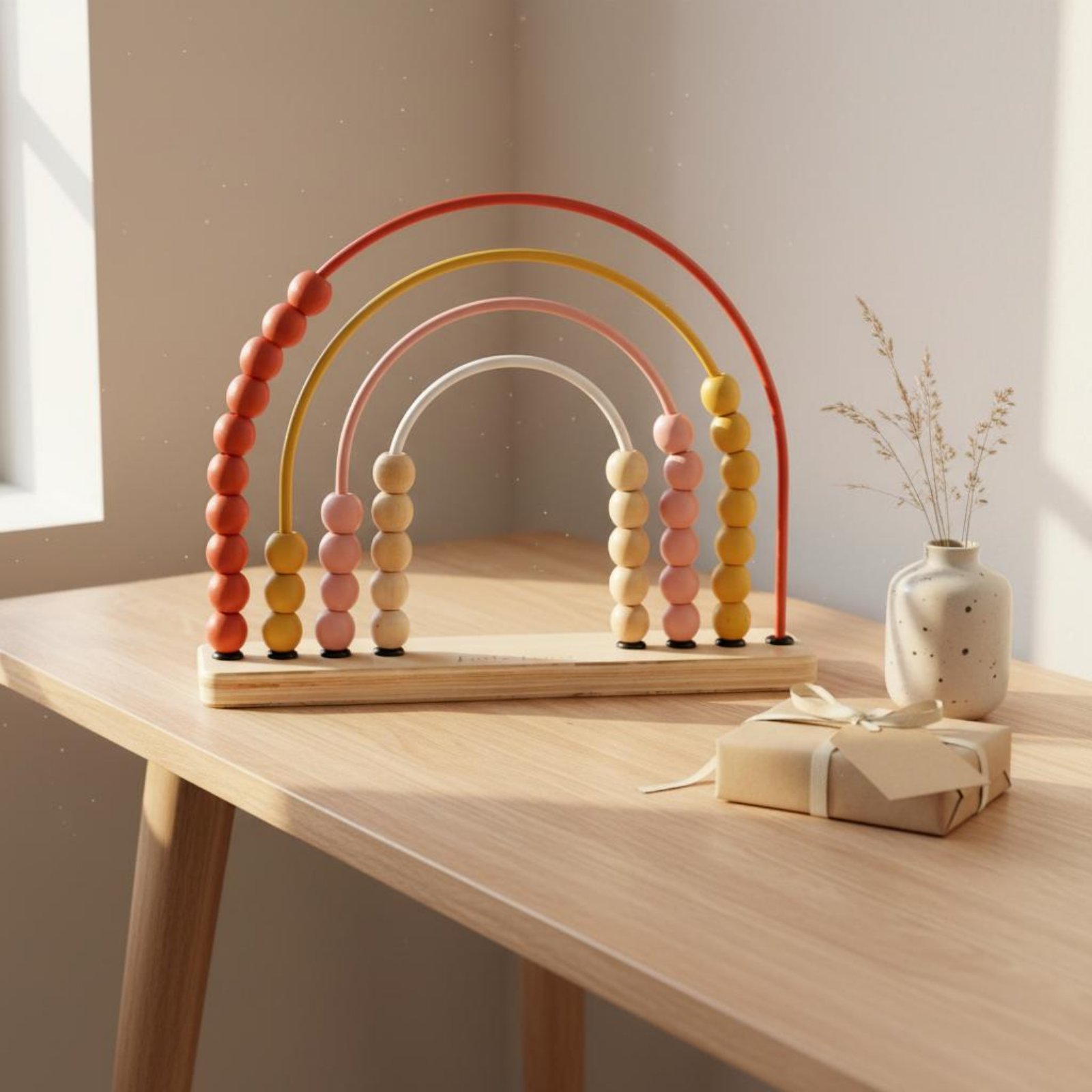 Rainbow Abacus Toy Develops Ma - огляд і ціна Abacus Counting Bead