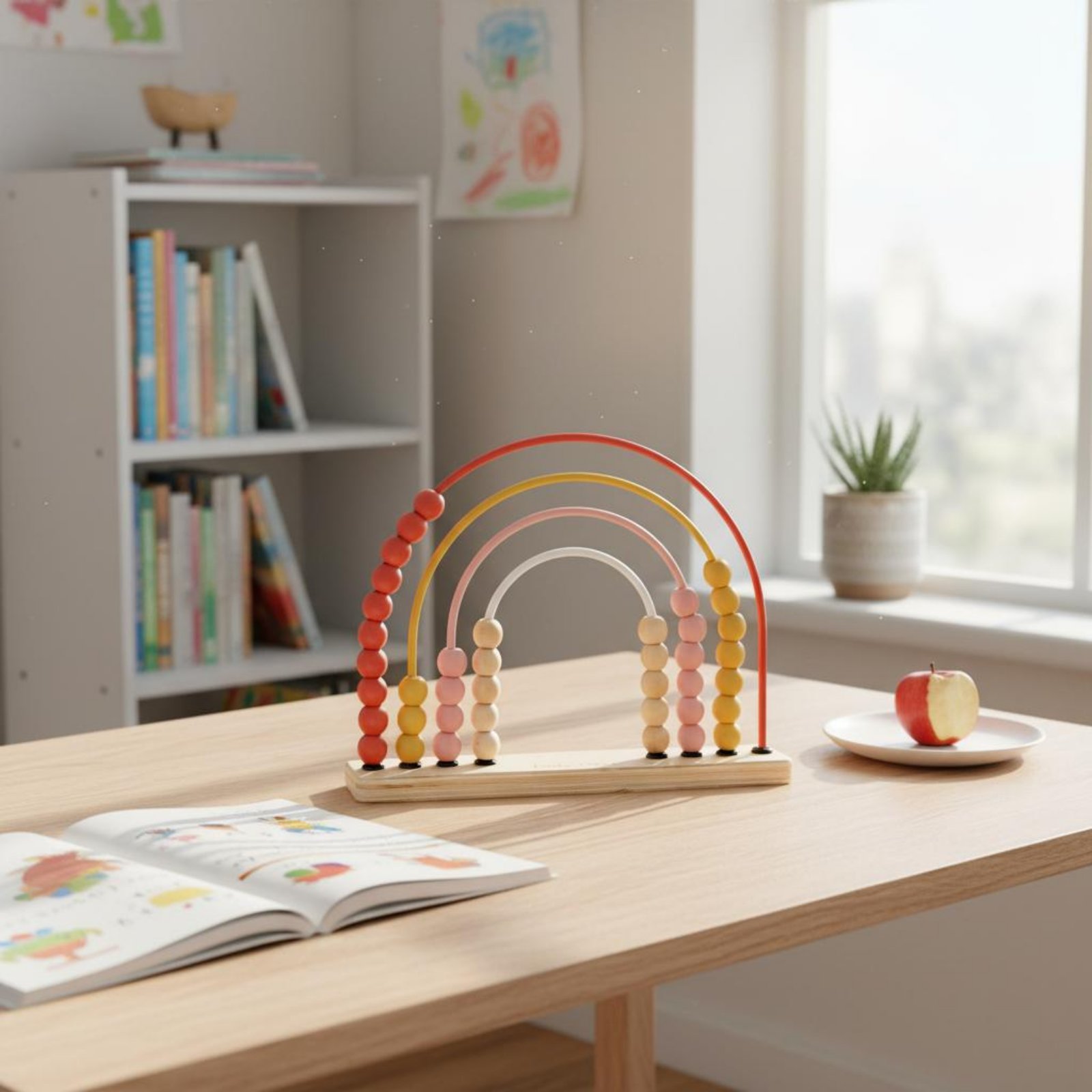 Rainbow Abacus Toy Develops Ma - огляд і ціна Abacus Counting Bead