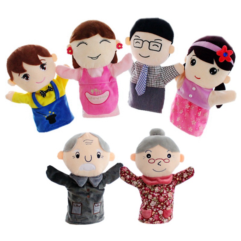 Set of 4pcs 6pcs Family Hand P - огляд і ціна Kids Education Story