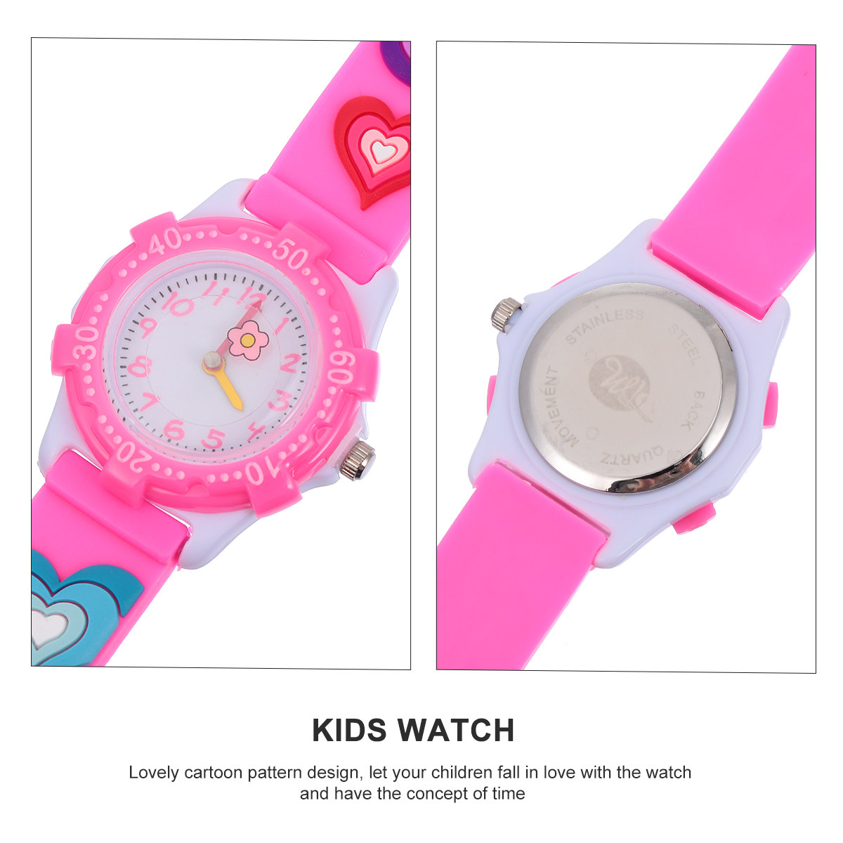 Kids Cartoon Watch with Floral - огляд і ціна Kids Educational Watch