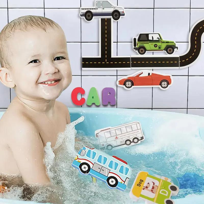Children Bath Toys Foam Fun Fl - огляд і ціна Number Puzzle Foam