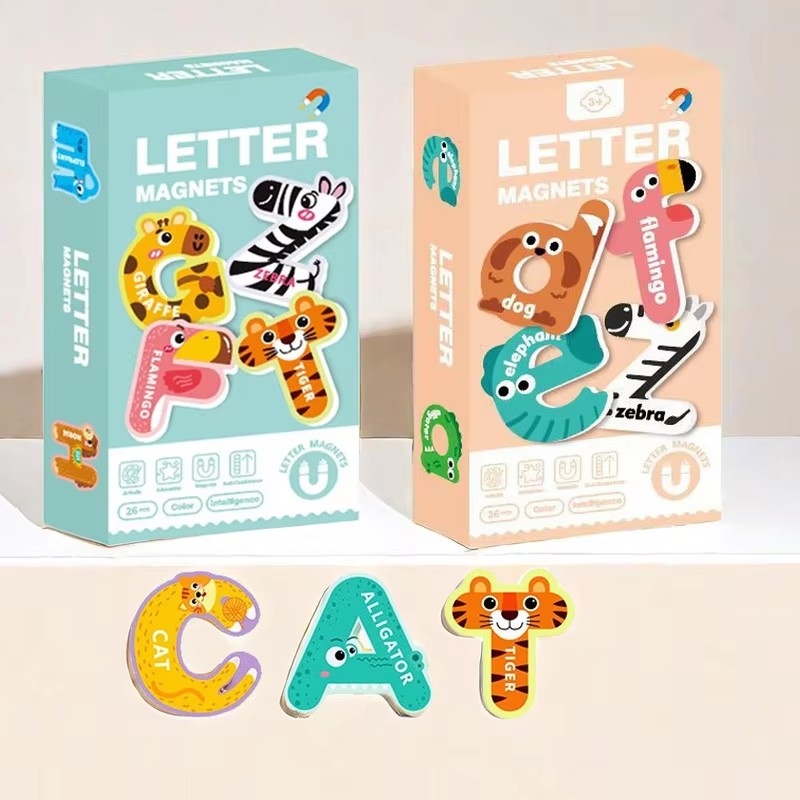 26pcs Large Magnetic Letters A - огляд і ціна Phonics Card Game