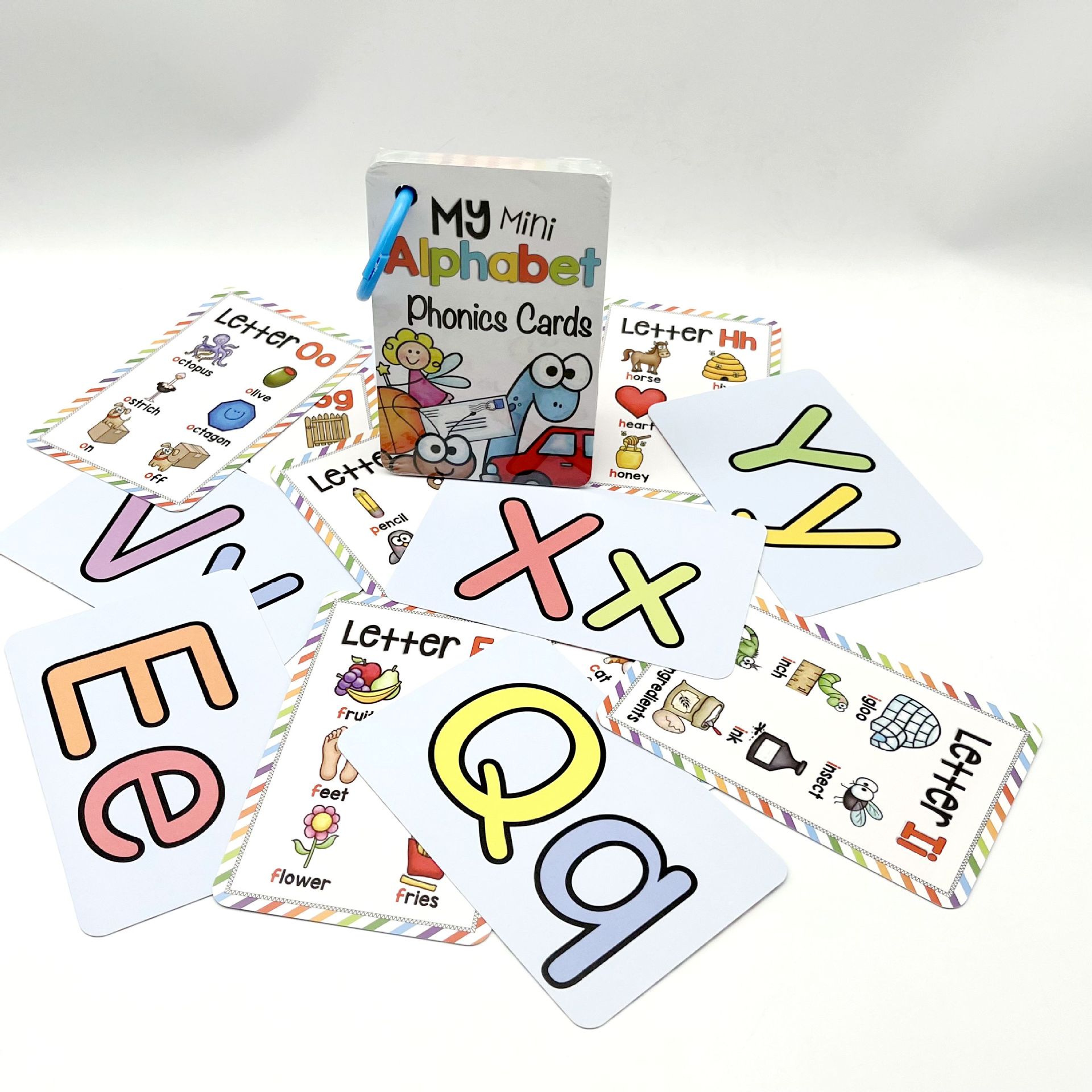 1/2pcs English 26 Letters Alph - огляд і ціна Phonics Card Game