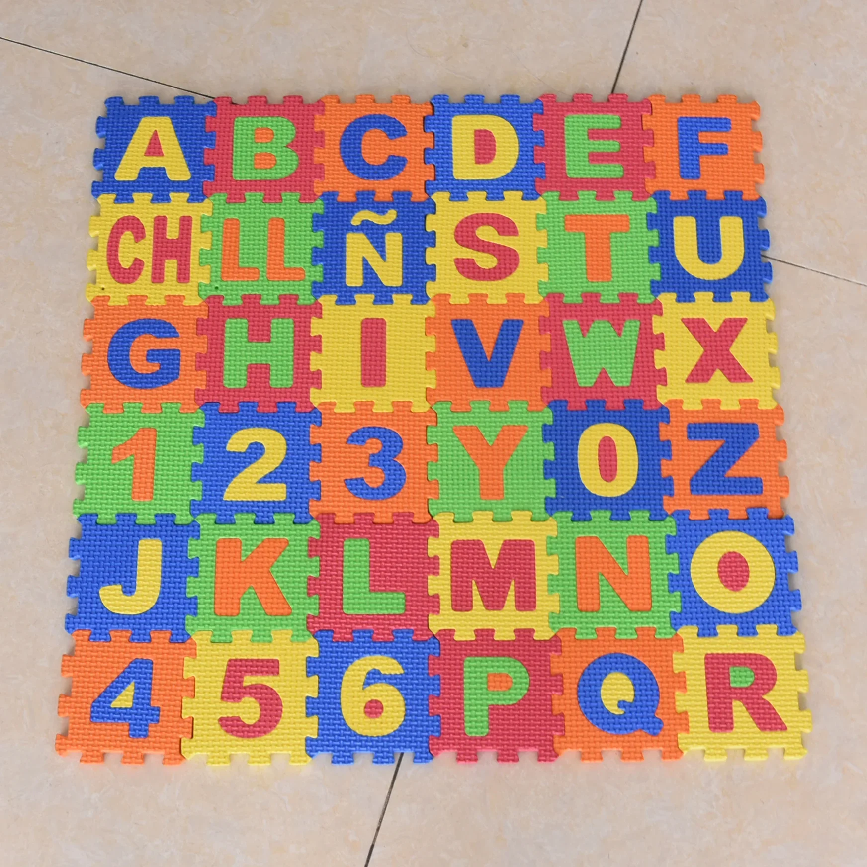 Play Mats 36pcs 9cm Number Alp - огляд і ціна Number Puzzle Foam