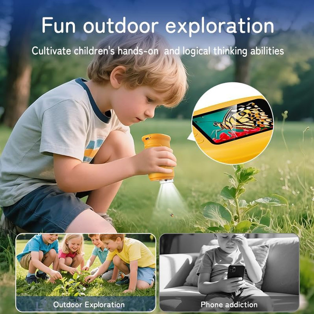 1000X Pocket Microscope for Ki - огляд і ціна Kids Educational Videos