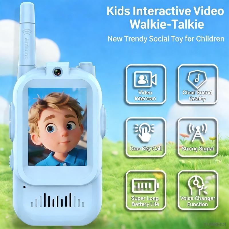 2PCS Kids Video Walkie Talkies - огляд і ціна Kids Educational Videos