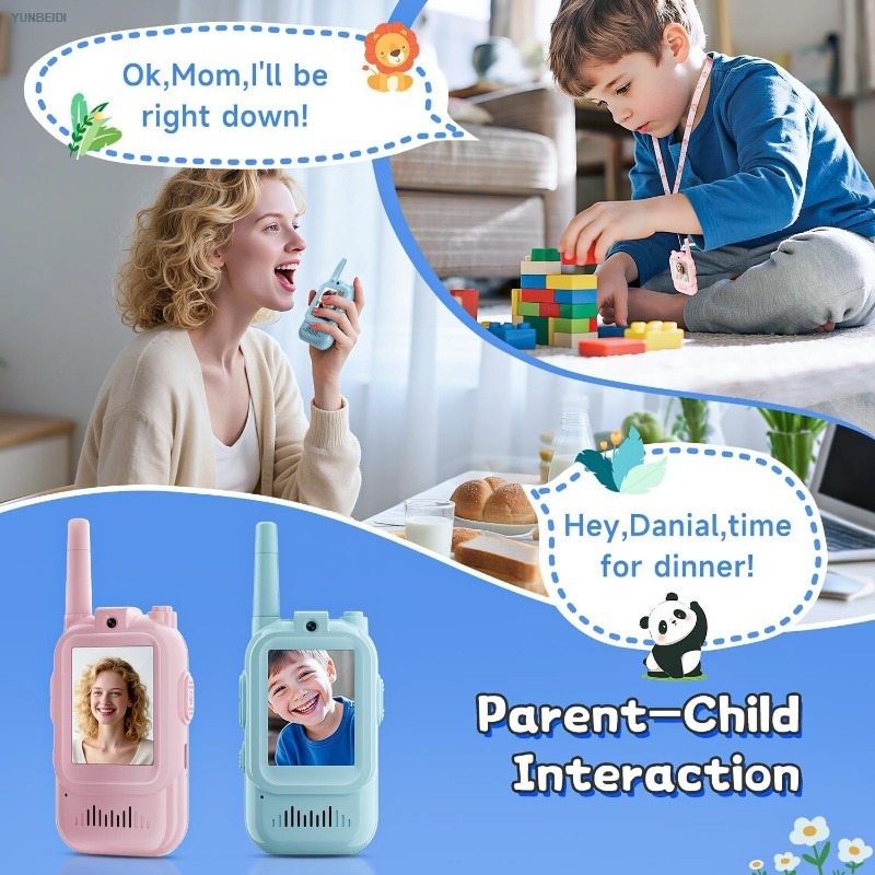2PCS Kids Video Walkie Talkies - огляд і ціна Kids Educational Videos