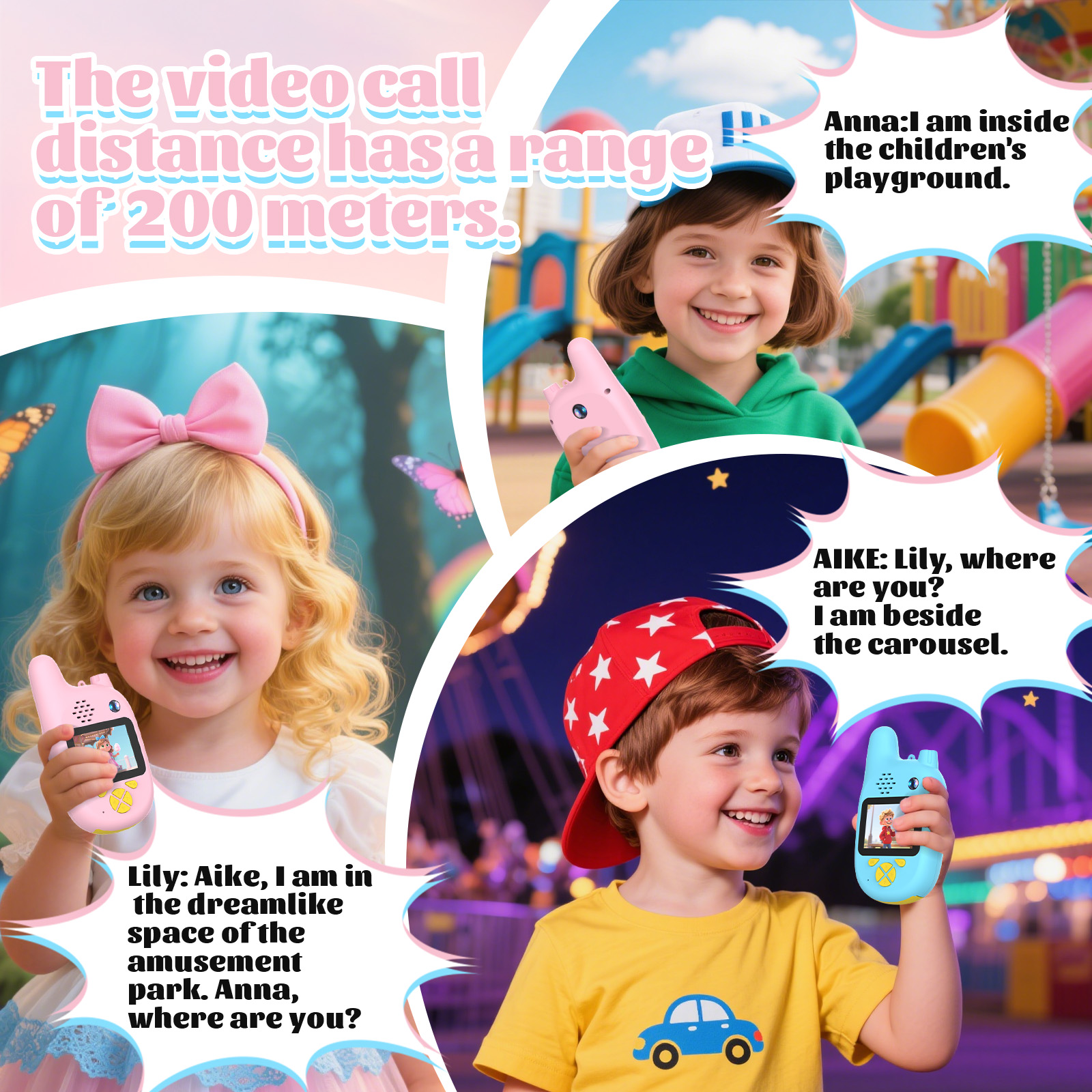 Children's Video Walkie Talkie - огляд і ціна Kids Educational Videos