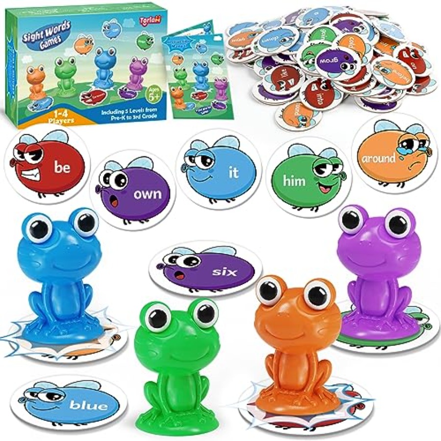Sight Word Games Frog Site Wor - огляд і ціна Phonics Card Game