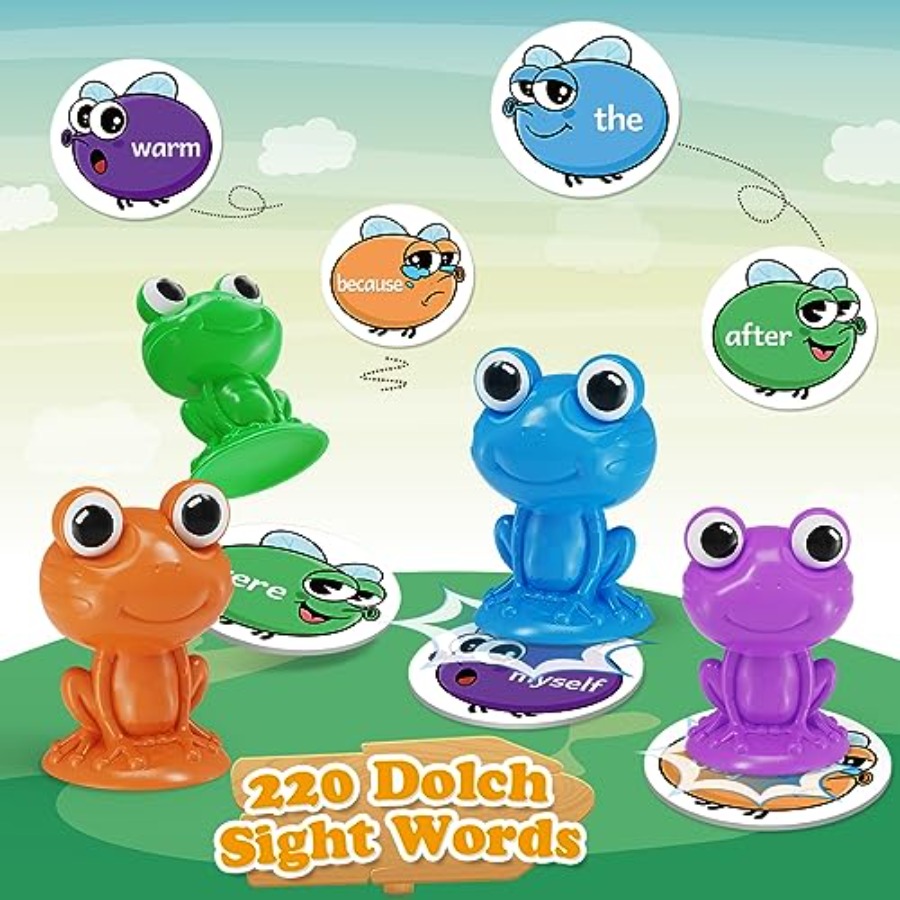 Sight Word Games Frog Site Wor - огляд і ціна Phonics Card Game