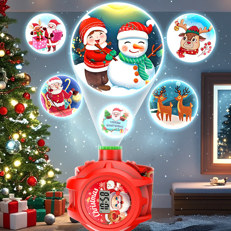 Christmas Projection Watch Chi - огляд і ціна Kids Educational Watch