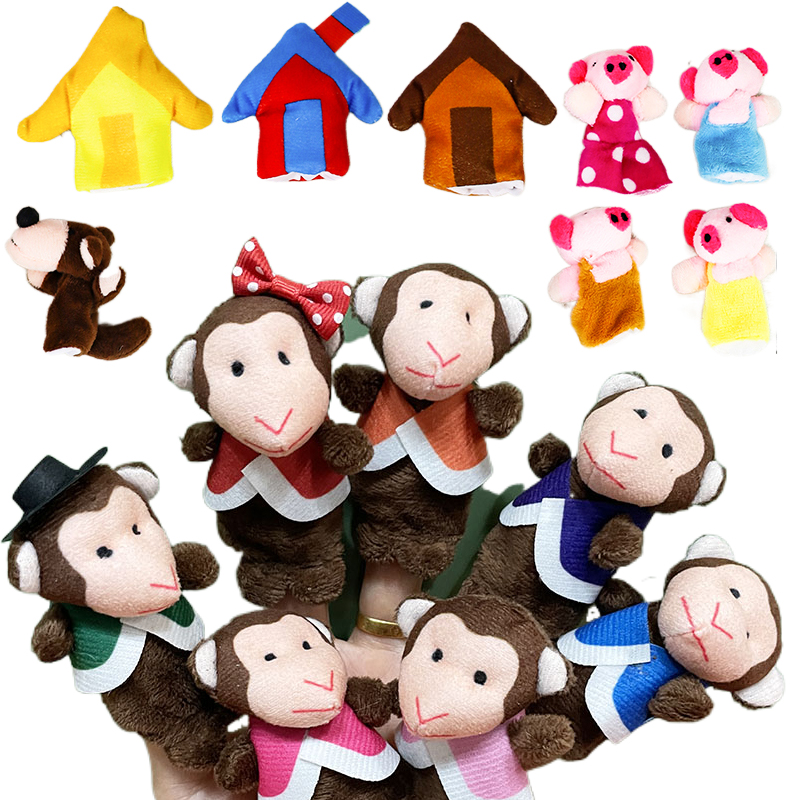 Kids Finger Puppet Plush Toy C - огляд і ціна Kids Education Story