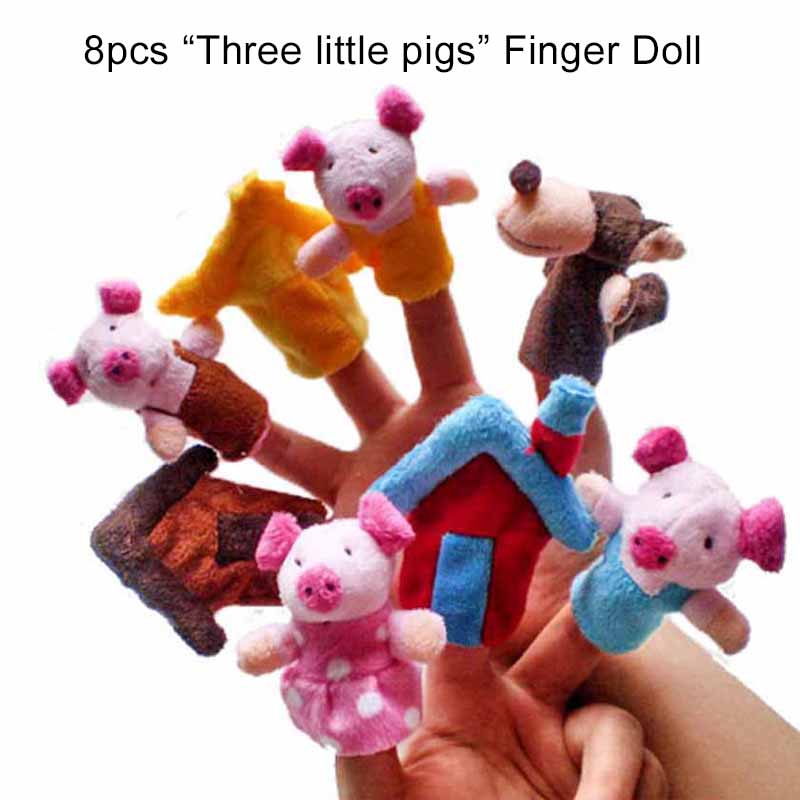 Kids Finger Puppet Plush Toy C - огляд і ціна Kids Education Story