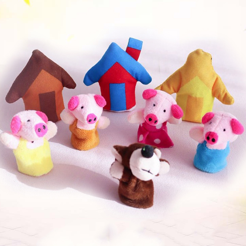 Kids Finger Puppet Plush Toy C - огляд і ціна Kids Education Story