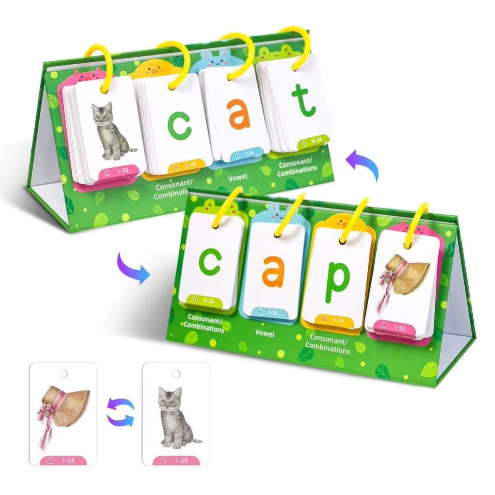 129 Pcs Picture Recognition Vi - огляд і ціна Phonics Card Game
