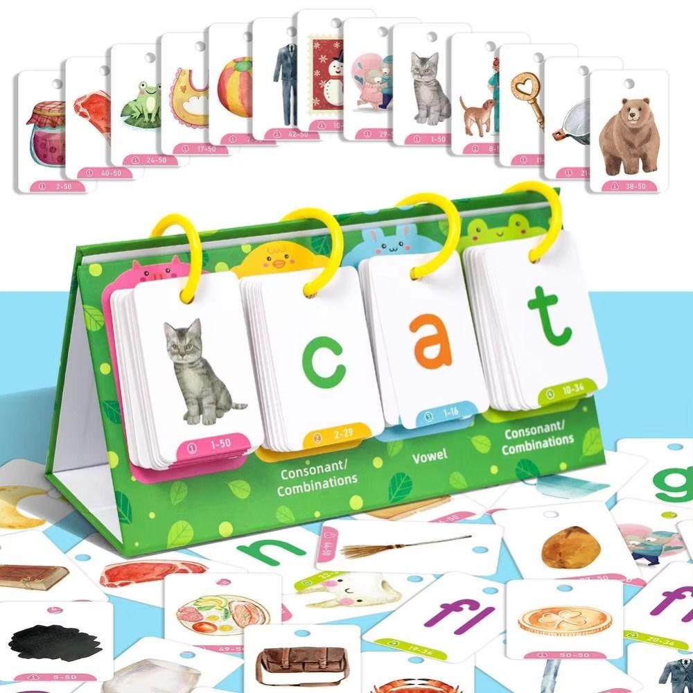 129 Pcs Picture Recognition Vi - огляд і ціна Phonics Card Game