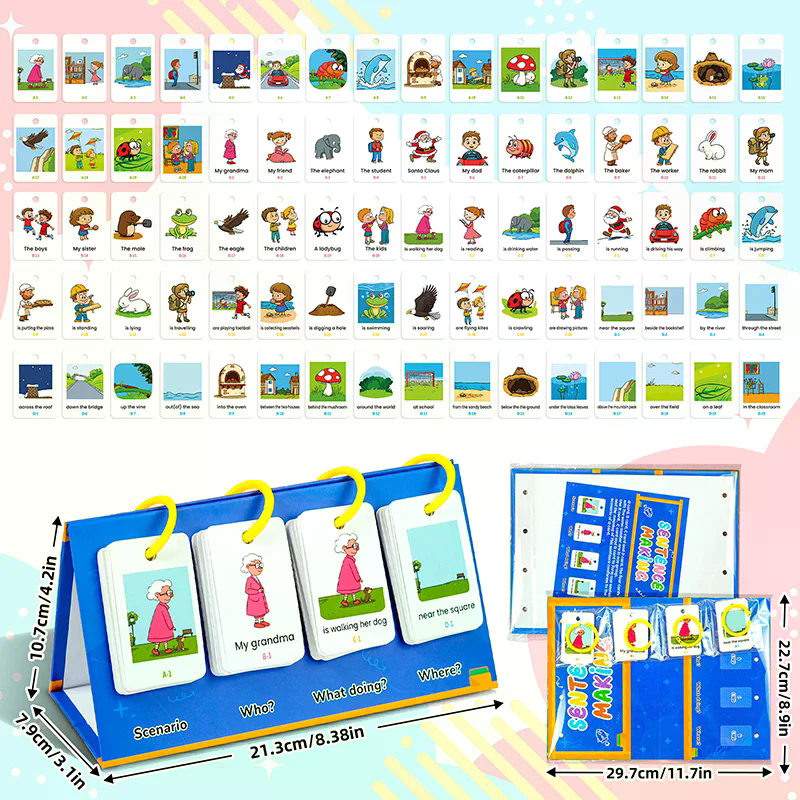 English Learning Pocket Chart  - огляд і ціна Phonics Card Game